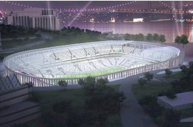 Stadın etrafı özel taş ve sütunlarla çevrelenecek.  -