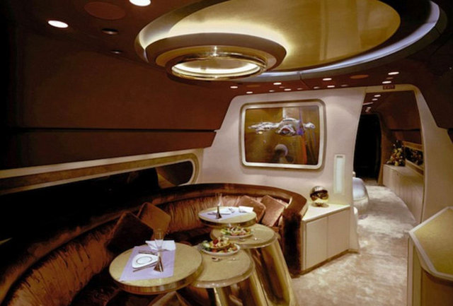 Jackie Chan'in jetinden bir kare