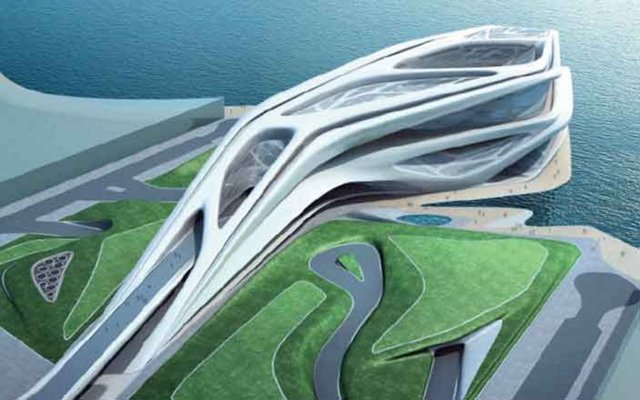 Abu Dabi gösteri - merkezi.