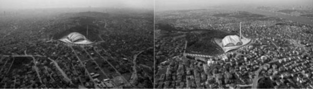 YARIŞMADA İKİNCİ OLAN ESERLERDEN İLKİ (TEK MİNARELİ