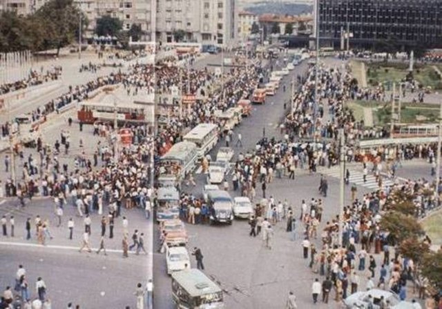 1970- Taksim Meydanı