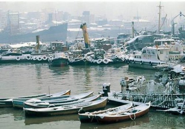 Fotoğrafta Unkapanı'nın eski görüntüsü yer alıyor...