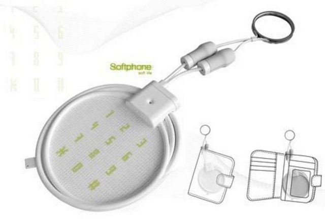 Yumuşak telefon - Kumaş ve silikondan yapılan bu telefon sıkıntılı anlarda stres atmak için sıkma özelliğine sahip. Hatta sıkma özelliği telefonu kapatmak için bile kullanılabiliyor...