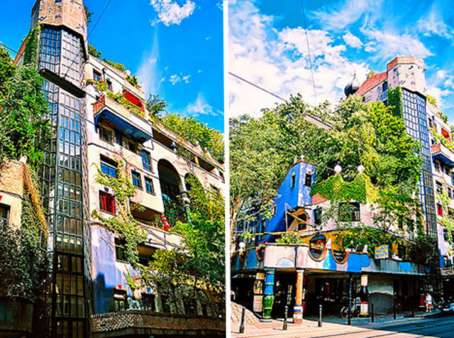 Hundertwasser Haus – Vienna, Avusturya