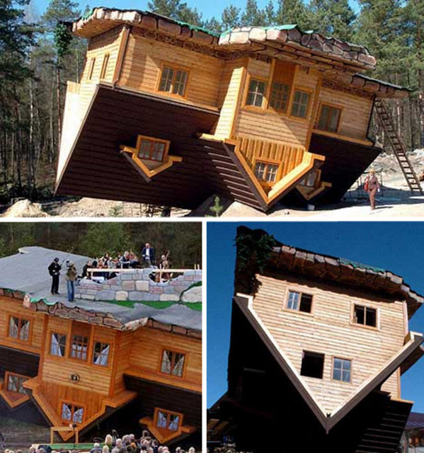 The Upside-Down House – Szymbark, Polonya