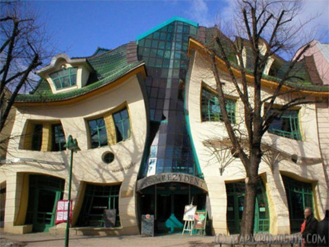 Crooked House – Sopot, Polonya