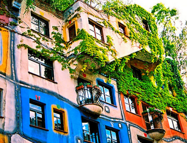 Hundertwasser Haus – Vienna, Avusturya