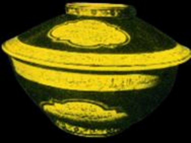 Çin'de özel olarak yaptırılan kase