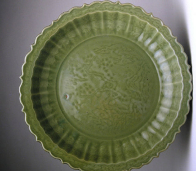 Topkapı Sarayı'ndaki Çin ve Japon Porselenleri Koleksiyonu'ndan bir parça