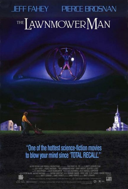 10-Bahçıvan (The Lawnmover Man) (1992) -  - Bilimsel deney filmi şablonunda 'bilgisayar bilimi'ni devreye sokan ve bu eğilimle bir 'mükemmel varlık' yaratan, böylece robot tanımının devreden çıkmasıyla oluşabilecek teknolojik tehdide dikkat çeken bir yapıt. Sıradan bir bahçıvanın, kaslı ve güçlü bir 'yaratıkımsı'ya dönüşmesi bir anlamda artık bilimkurgunun modern/postmodern 'denek'ini belli etmiştir. Brett Leonard, elbette onun devreden çıkmasıyla olabilecekleri "TRON"un şimdi tek boyutlu duran 'yapay gerçeklik'inden esinlenen sanal seks sahnesi de dahil olmak üzere ilginç sekanslarla sinemaya aktarmıştır. 1996'da bir de devam filmi çekilen "Bahçıvan", zamanla külte dönüştüğünü kanıtlamıştır.