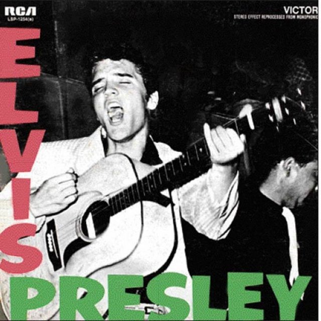 Elvis Presley - Elvis Presley (1956) -  - Bu albüm, kesinlikle bir dönüm noktası. Albümün kapağı da öyle.