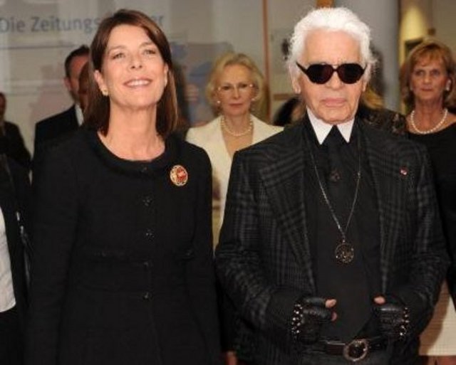 PRENSES CAROLINE, KARL LAGERFELD