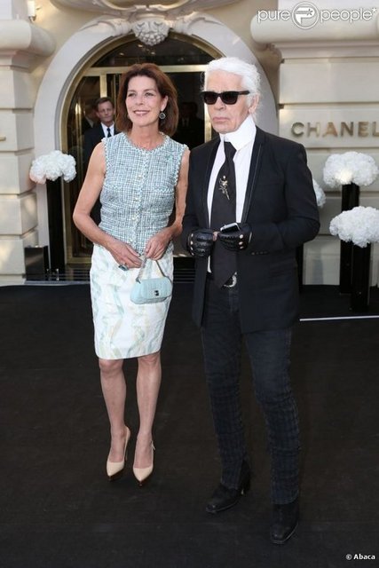 PRENSES CAROLINE, KARL LAGERFELD