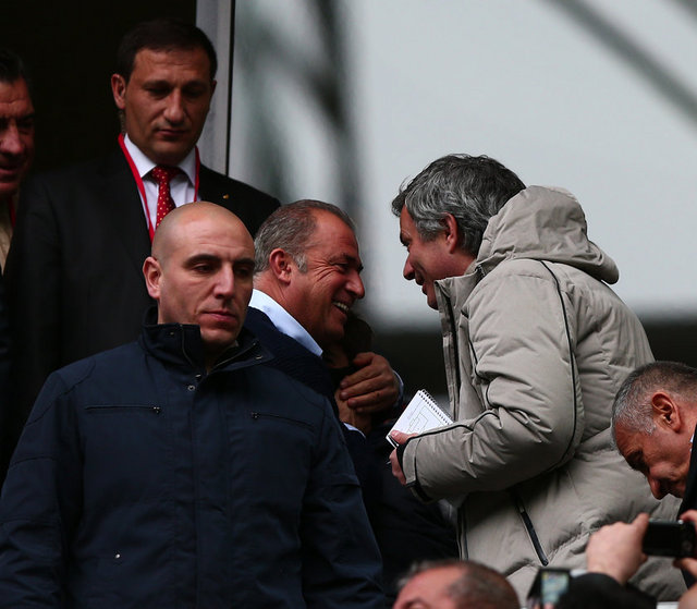 * Mourinho locadan izledi takım böyle oynadı, büyük teknik adam.