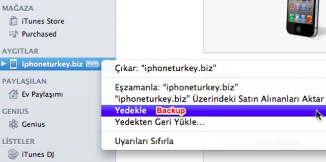 1) Yedek (Backup) ve Satınalmaları Aktarma (Transfer Purchases) -  - Bu tip yazılım güncellemelerinde bazen sorun çıkabiliyor ve bu yüzden kullanıcılar Restore işlemi yapmak zorunda kalabiliyor. Dolayısıyla güncelleme işlemine başlamadan evvel bu yazımızda anlattığımız gibi önce bir manuel yedek (backup) alın, (hatta isterseniz My Contacts Backup uygulaması ile ayrıca rehberinizin bir yedeğini alın)