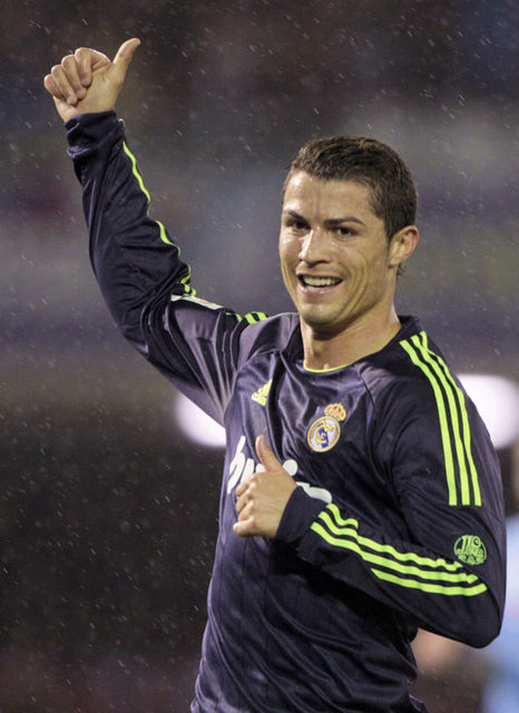 9 Cristiano Ronaldo (Futbol) Toplam Kazanç: 42.5 milyon dolar