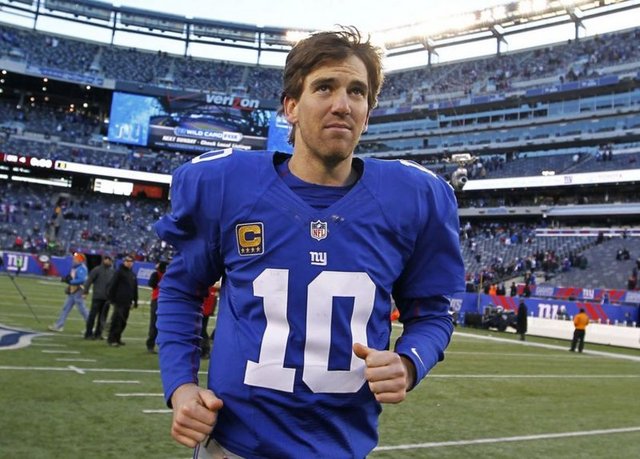 30 Eli Manning (Amerikan Futbolu) Toplam Kazanç: 26.6 milyon dolar