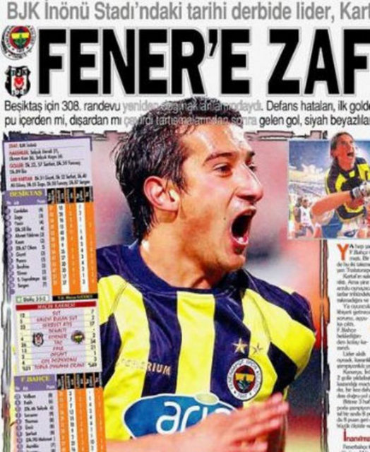 "4 kırmızı kart ve Serhat Akın" BJK 0-2 FB (14 Nisan 2002)    2001-2002 sezonunda iki ezeli rakip İnönü'de karşı karşıya. Her iki takımdan ikişer oyuncunun atıldığı maçı Fenerbahçe Serhat'ın 2 golüyle kazanıyordu.