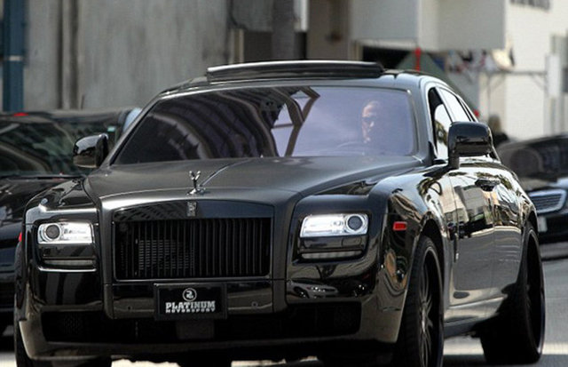 David Beckham Rolls-Royce Ghost