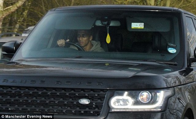 Ashley Young - Range Rover
