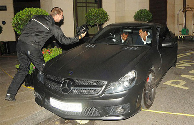 Ashley Cole Mercedes-Benz SL63 AMG