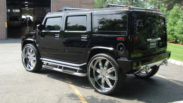 LeBron James Hummer H2