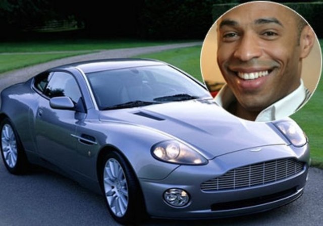 Thierry Henry ( Aston Martin Vanquish - 260 bin Euro)
