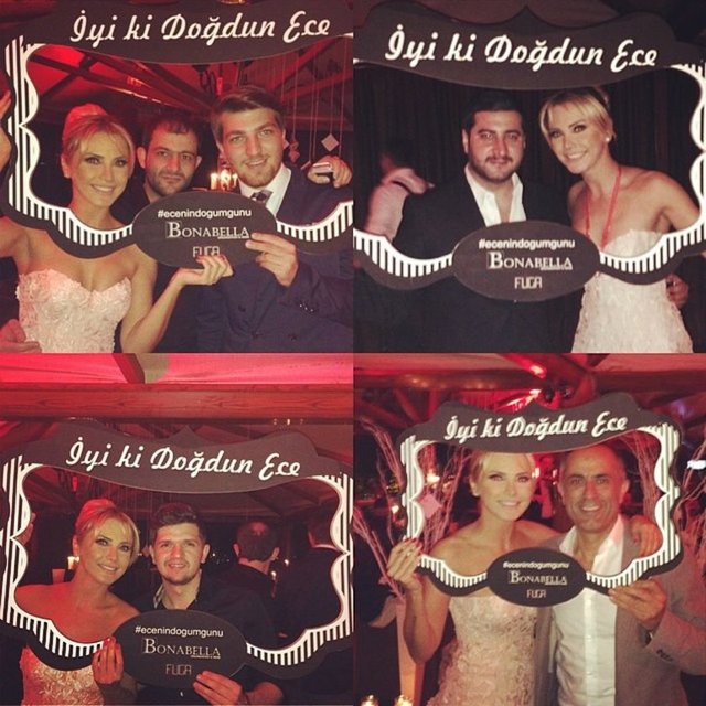 Erken'in doğum gününe Alişan, Burcu Kıratlı, Metin Uca gibi isimler katıldı.