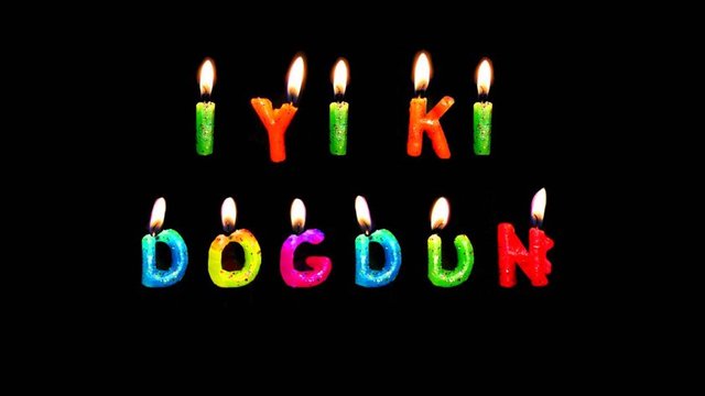 İyi ki doğdun "It's good that you were born"