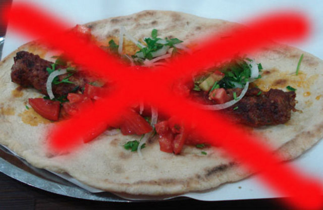 Yanında pide, pilav yenmeyecek.