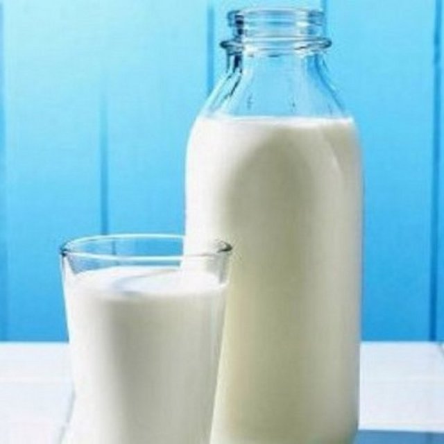 ya da süt içilebilir.