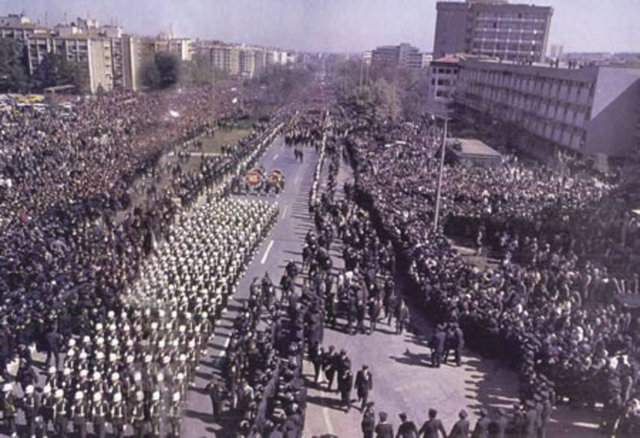 Cumhurbaşkanı Turgut Özal'ın cenaze töreni (22 Nisan 1993)