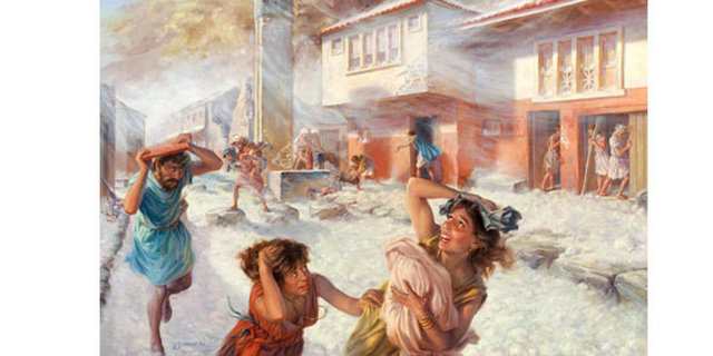 İki gün boyunca gökyüzünün külle kaplanmasına neden olan felaket, halkın büyük bölümünün hayatını kaybetmesine, Pompeii kentinin de haritadan silinmesine neden olmuştu...