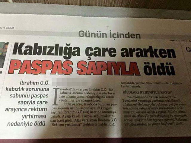 İşte birbirinden ilginç gazete haberleri ve ilanları