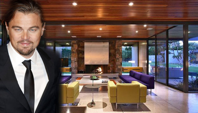 EVİNİ KİRAYA VERDİ 40 yaşındaki aktör Leonardo DiCaprio, California, Palm Springs'teki lüks malikanesini kiralıyor.