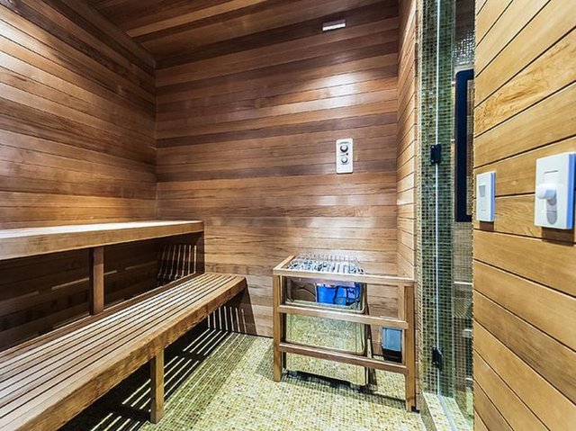 Sauna, buhar odası.