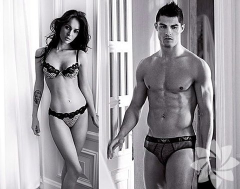 Megan Fox- Cristiano Ronaldo- Armani
