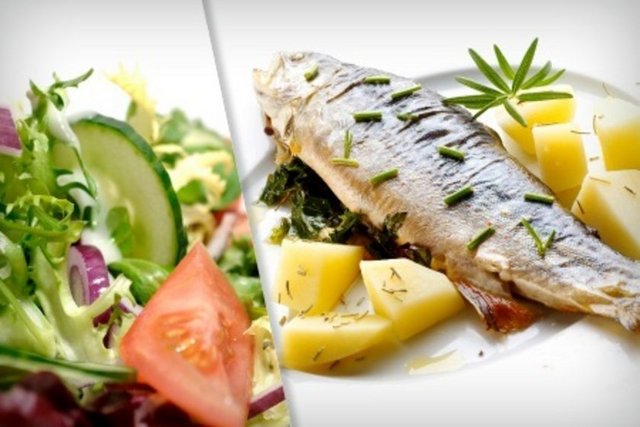 - Baklagillerin hepsi yenebilir. - - Balık türlerinin hepsi. -  - - Izgara tavuk ya da hindi eti.