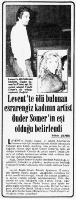 1979 - Türk sinemasının en yakışıklı kötü adamı Önder Somer'in acı günü... -