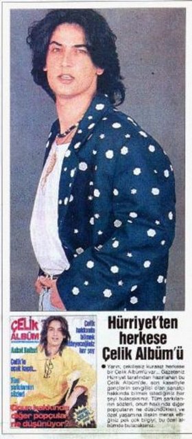 1994 - Çelik'in geçen hafta "kadın kılığına" girdiği fotoğrafların ardından bu fotoğrafı ilaç gibi geldi... -