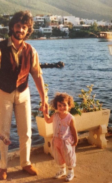 Kıvılcım Ural'ın babası Fikret Ural. - (Hürriyet)