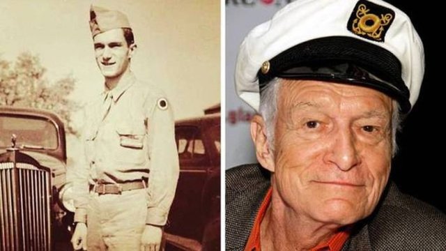 Hugh Hefner (1944-1946) Amerika Birleşik Devletleri Ordusu