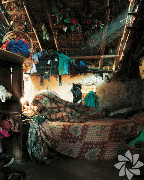 Indira 7 yaşında / Kathmandu, Nepal - 