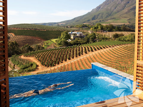 The Delaire Graff Lodges and Spa, Stellenbosch, Güney Afrika
