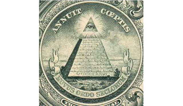 Her şeyi gören göz - 1 Amerikan Doları