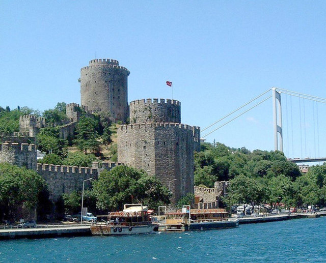 Burası boğazın en dar noktasıdır.