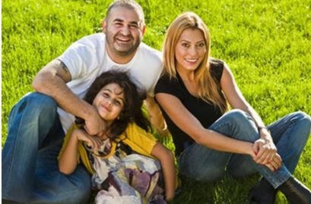 Çiftin iki kızı var