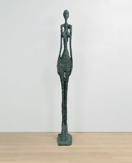 Grande Femme Debout II - Sanatçı: Alberto Giacometti - Yapım yılı: 1959–1960 - Değeri: 30 milyon dolar
