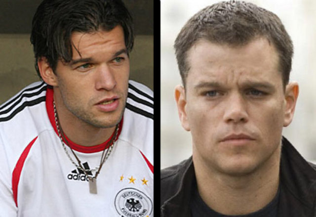 MICHAEL BALLACK - MATT DAMON -