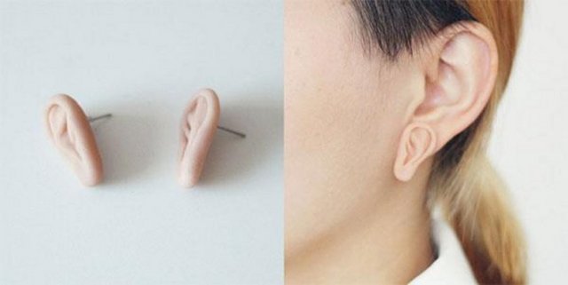 Kulak Şeklinde Küpe